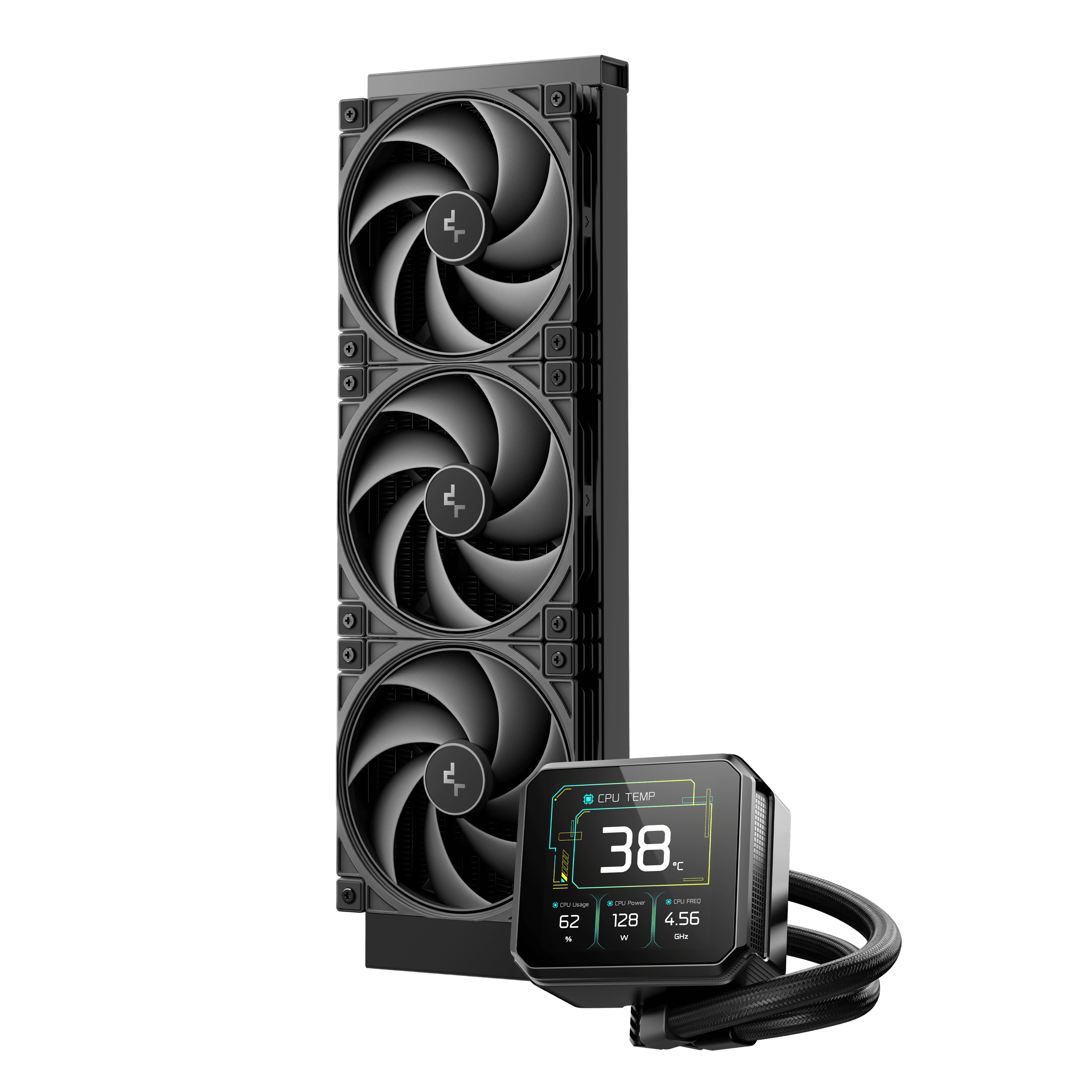 最新第6世代ポンプ採用・カスタマイズ可能な3.4インチ高精細IPS
